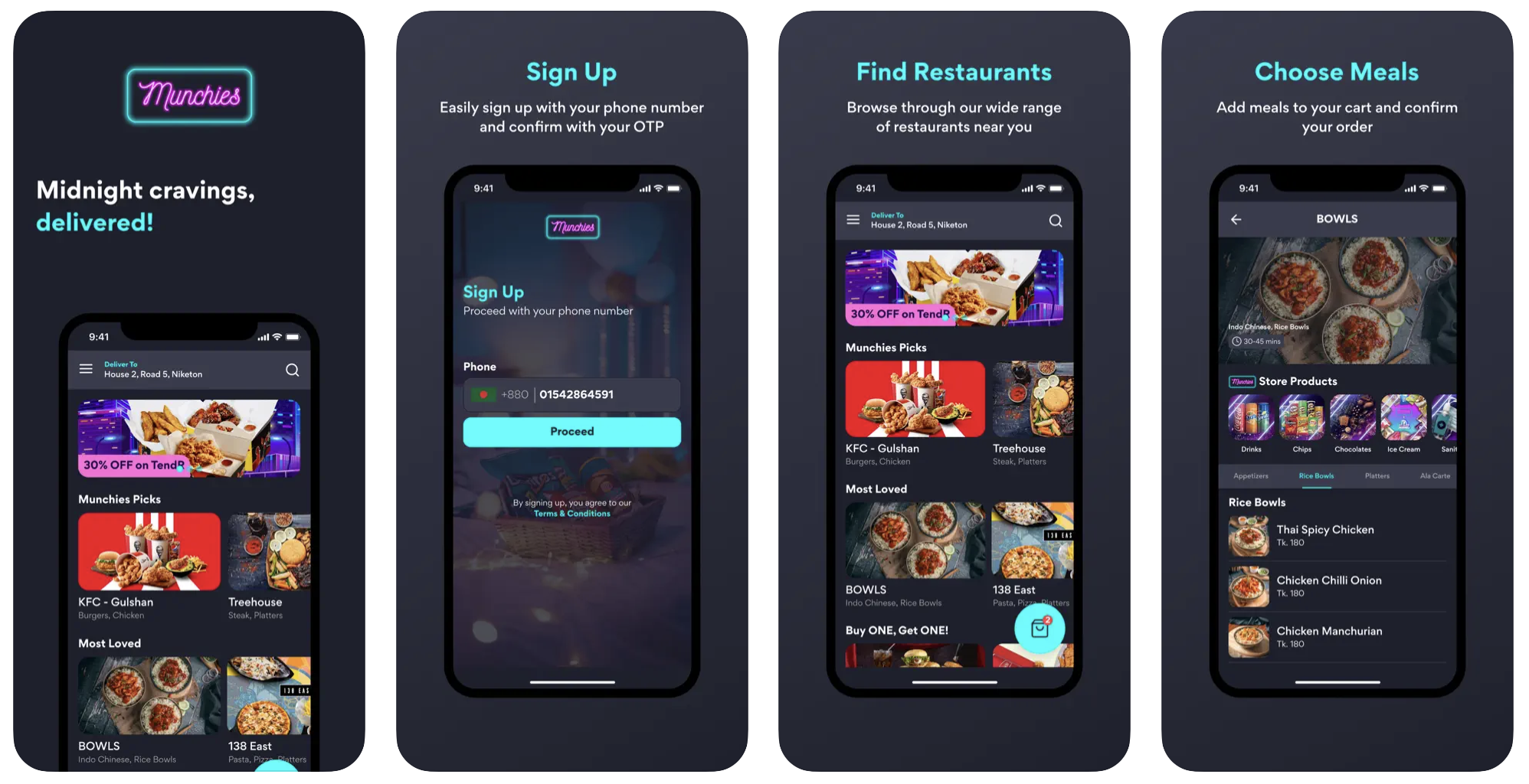 Munchies Food Tech Platform