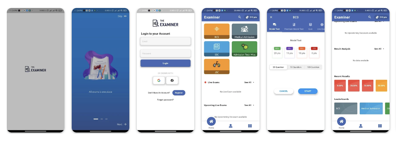 Examiner App Development